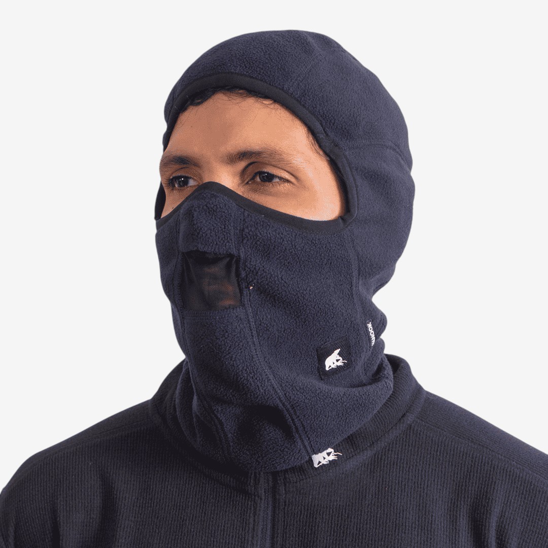 Balaclava Nanook Sirio Mo Wind azul vista frontal